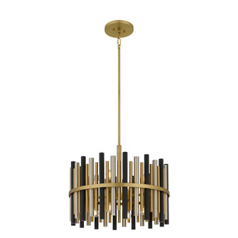 Richards Eight Light Pendant in Brushed Gold (10|RICH2822BRG)