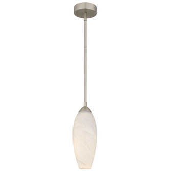 Burnett LED Mini Pendant in Brushed Nickel (10|PCBUR1505BN)