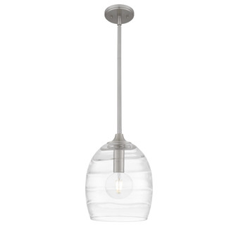 Lucy One Light Mini Pendant in Brushed Nickel (10|LCY1810BN)
