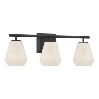 Siena Three Light Vanity in Dark Matte Black (7|14373-899)