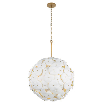 Coastlyn Seven Light Pendant in Legacy Brass (29|N1827-732)