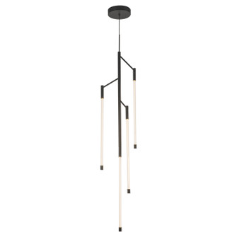 Motif LED Pendant in Black (347|PD74746-BK-UNV)