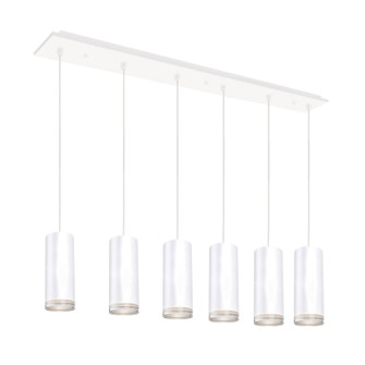 Cameo LED Pendant in White (347|MP401432WH-06)