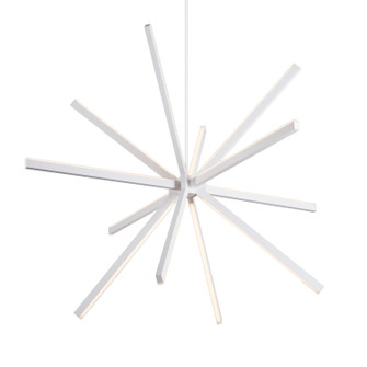 Sirius LED Chandelier in White (347|CH14356-WH-UNV)