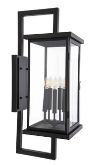 Jordan Four Light Outdoor Wall Lantern in Textured Black (46|ZA8030-TB)