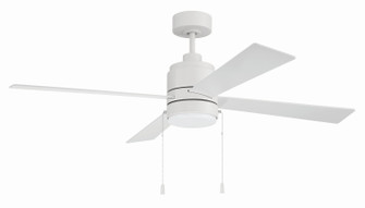 Energy Star McCoy 52'' 4 Blade Ceiling Fan 52'' Ceiling Fan in White (46|EMCY52W4-PC)