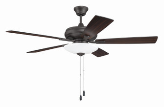 Eos 3 Light Bowl 52'' Ceiling Fan in Classic Bronze (46|ECF111CBZ5-CBZWLN)