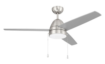 Cozy 52'' 3-Blade Ceiling Fan 52'' Ceiling Fan in Brushed Polished Nickel (46|CZY52BNK3)
