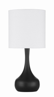 Pallo One Light Table Lamp in Flat Black (46|86226FB-T)