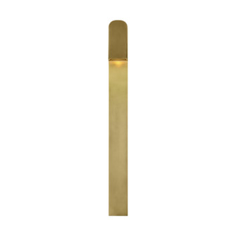 Froler LED Outdoor Wall Mount in Hand-Rubbed Antique Brass (182|SLOWS85427HAB)