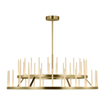 Sagrada LED Chandelier in Hand-Rubbed Antique Brass (182|SLCH81122HABEG)