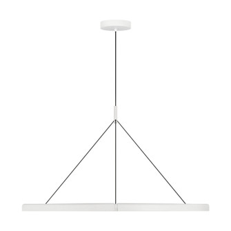 Cloak LED Chandelier in Matte White (182|PBCH80527MW)