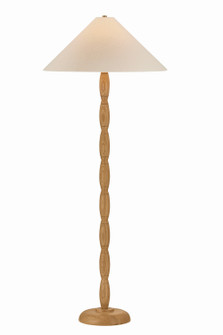 Parrish One Light Floor Lamp in Patina Brass (67|PFL2064-PBR)