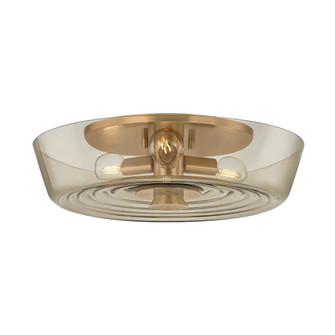 Theodore Three Light Flush Mount in Patina Brass (67|C3916-PBR)