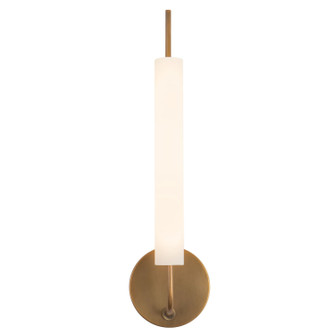 Wick LED Wall Sconce in Vintage Brass (347|WS48120-VB)
