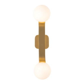 Briar Two Light Wall Sconce in Brushed Gold (347|WS11522-BG)