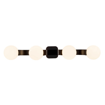 Briar Four Light Bathroom Vanity in Black (347|VL11534-BK)