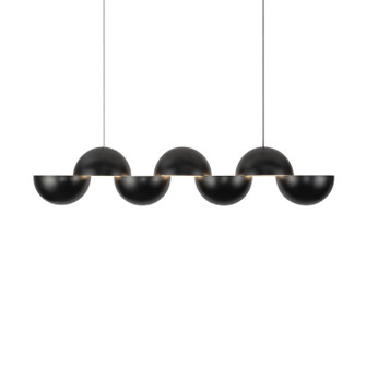 Void LED Linear Pendant in Black (347|LP23241-BK)