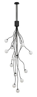 Athena LED Chandelier in Matte Black (40|50256-013)