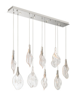 Jateo LED Linear Chandelier in Polished Nickel (40|50103-010)