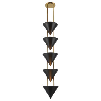 Versus Five Light Pendant in Urban Bronze (452|PD341548UB)