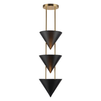 Versus Three Light Pendant in Urban Bronze (452|PD341328UB)
