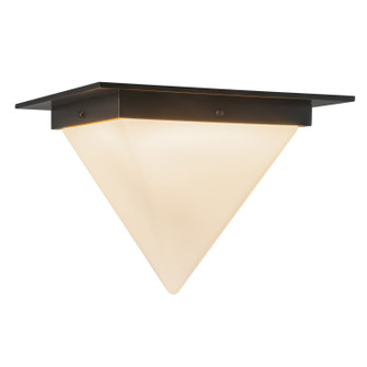 Mineral One Light Flush Mount in Urban Bronze/Matte Opal Glass (452|FM345119UBOP)
