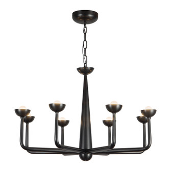 Spade LED Chandelier in Urban Bronze (452|CH313830UB)
