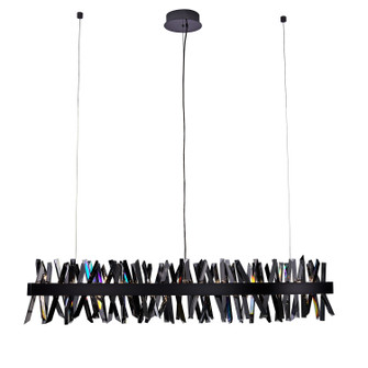 Glacier LED Linear Pendant in Black Nickel (238|030258-184)
