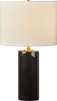 Lauren One Light Table Lamp in Black Ceramic | Black Ceramic (454|KST1241CBK)