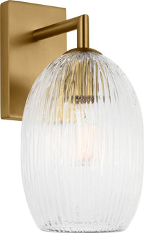 Serafina One Light Wall Sconce in Burnished Brass | Burnished Brass (454|HW1001BBS)