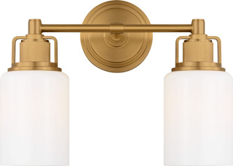 Ashford Two Light Bath in Burnished Brass | Burnished Brass (454|CV1112BBS)