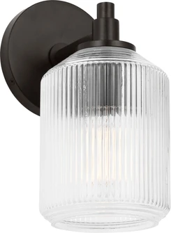 Barstow One Light Bath in Aged Iron | Aged Iron (454|CV1091AI)