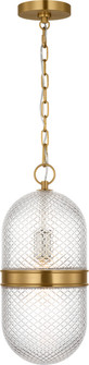 Lucinda One Light Pendant in Burnished Brass/Burnished Brass (454|AP1291BBS)