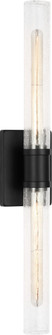 Keaton Two Light Vanity in Midnight Black | Midnight Black (454|4665002CC-112)