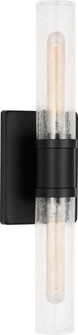 Keaton Two Light Vanity in Midnight Black | Midnight Black (454|4565002CC-112)