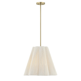 Rosa Four Light Pendant in Noble Brass (51|7-6083-4-127)