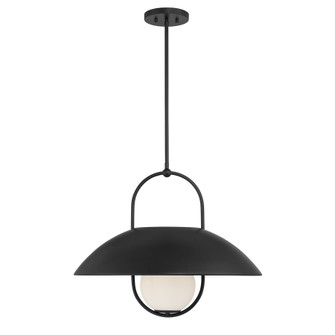 Lehigh One Light Pendant in Matte Black (51|7-3070-1-89)