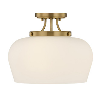 Octave Three Light Semi-Flush Mount in Satin Nickel (51|6-6035-3-322)