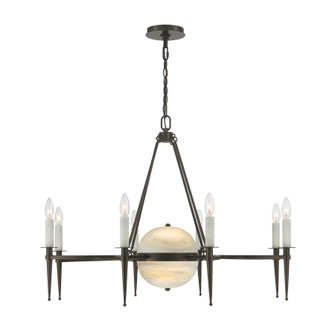 Sanger Ten Light Chandelier in Mediterranean Bronze (51|1-1488-10-15)