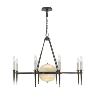 Sanger Ten Light Chandelier in Mediterranean Bronze (51|1-1488-10-15)