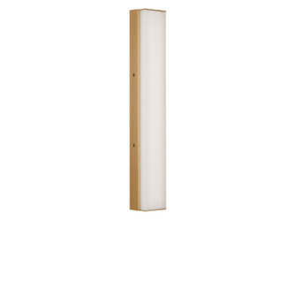 Panna LED Vanity in Satin Brass (1|GLV1571SB-L)
