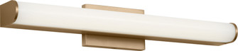 Cavitt LED Vanity in Satin Brass (1|GLV1531SB-L)