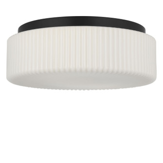 Axira Two Light Flush Mount in Midnight Black (1|GLF1992MBKE)