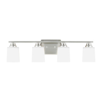 Vinton Four Light Bath in Satin Brass (1|4420904EN3-848)