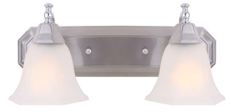 Ivl302 Bpt/Ch Two Light Vanity in Brushed Pewter/Chrome (387|IVL30273)