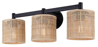 Meadow Three Light Vanity in Black (387|IVL1206A03BK)