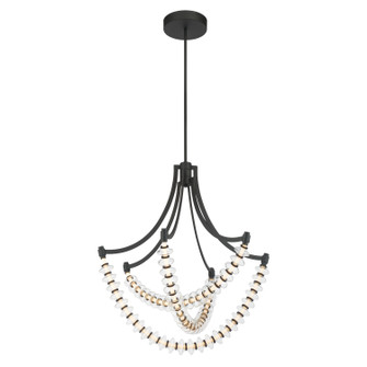 Pearl LED Chandelier in Dark Matte Black (7|5646-899-L)