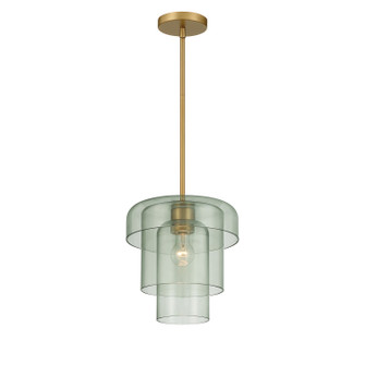 Velique One Light Pendant in Legacy Brass (7|19615-732)