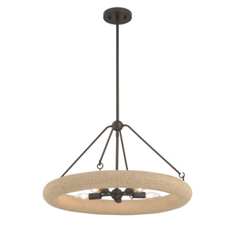 Aeris Five Light Pendant in Dark Bronze (7|17115-860)